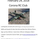 Corona Warbird Event Flyer 2_24-18